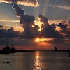1st place Sunset/Sunrise - Photographer: Charles Doekes "Southampton Harbour Sunset"
